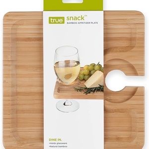 True Bamboo appetizer plate